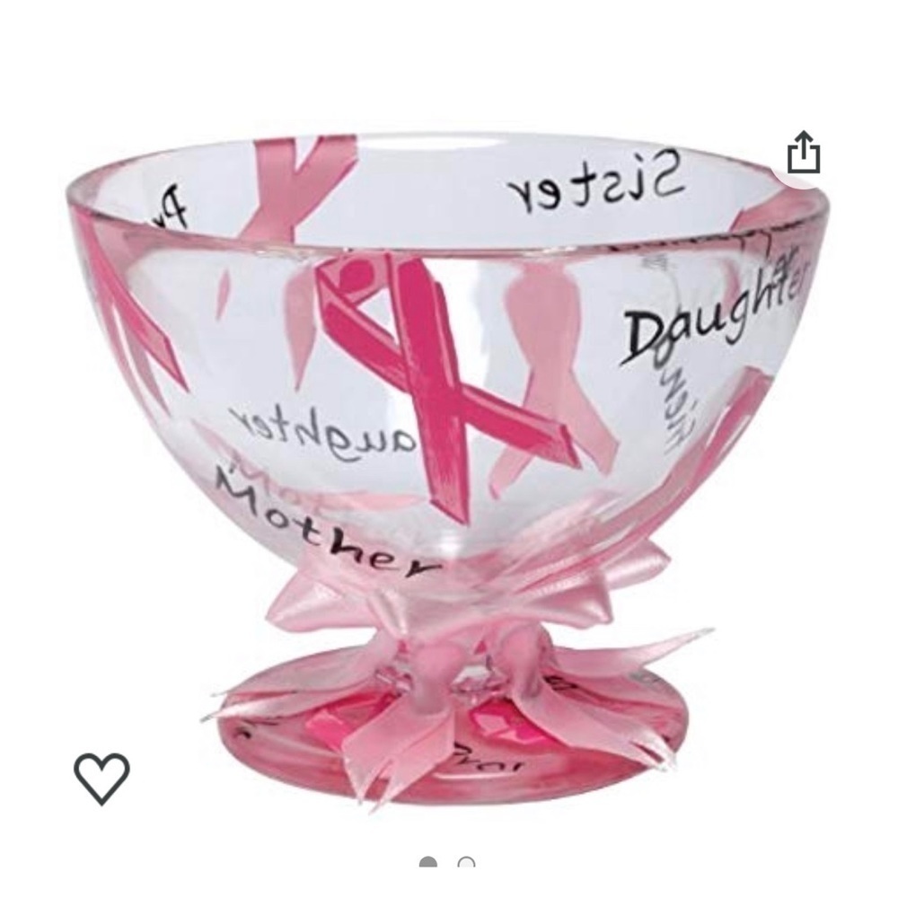 Lolita Pink Ribbon Sundae Bowl